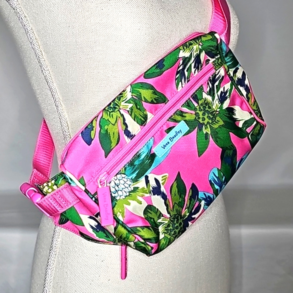 💰NWOT! VERA BRADLEY ▪︎ BELT BAG ▪︎ TROPICAL PARADISE - Picture 6 of 6